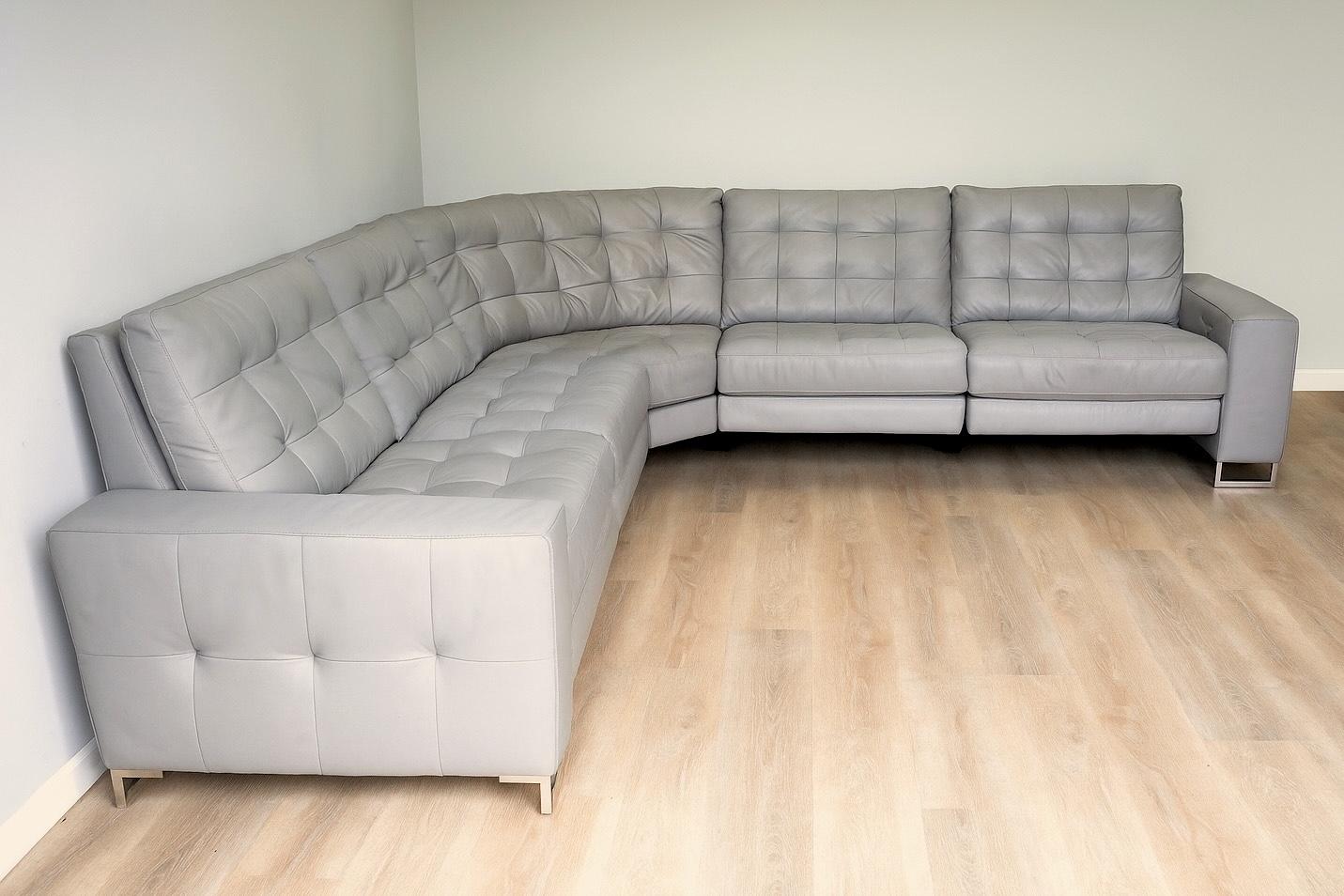 American Leather Power Reclining Leather Sectional — available in Hobart, WA — listed at $7,500 — primary photo — renw restored furniture
